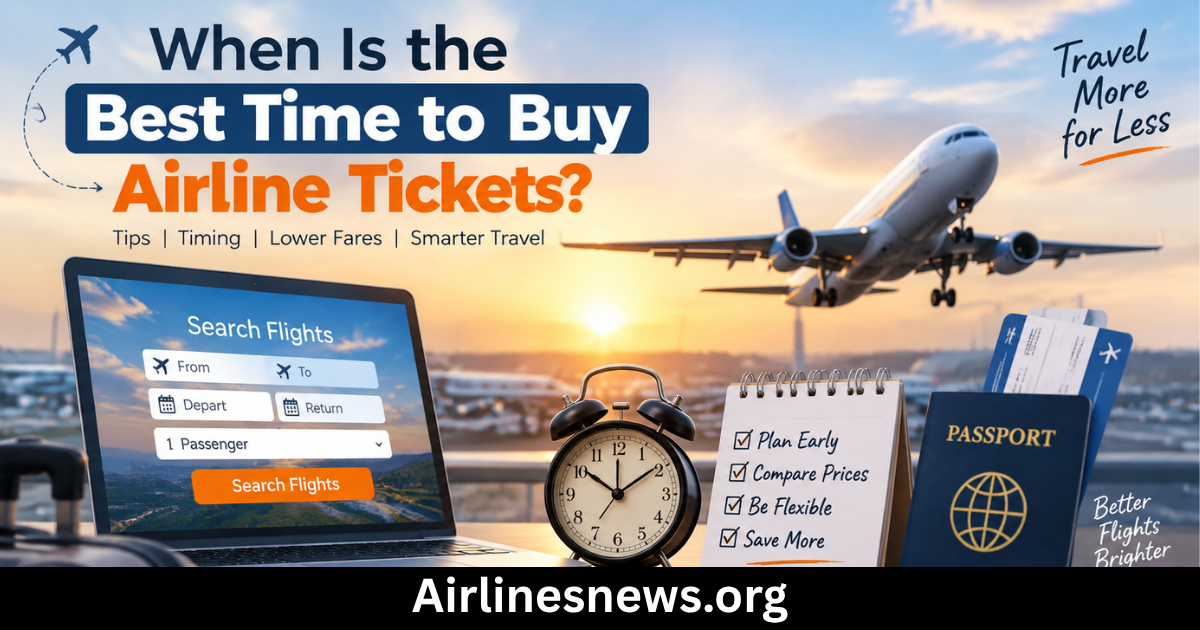 when is the best time to buy airline tickets