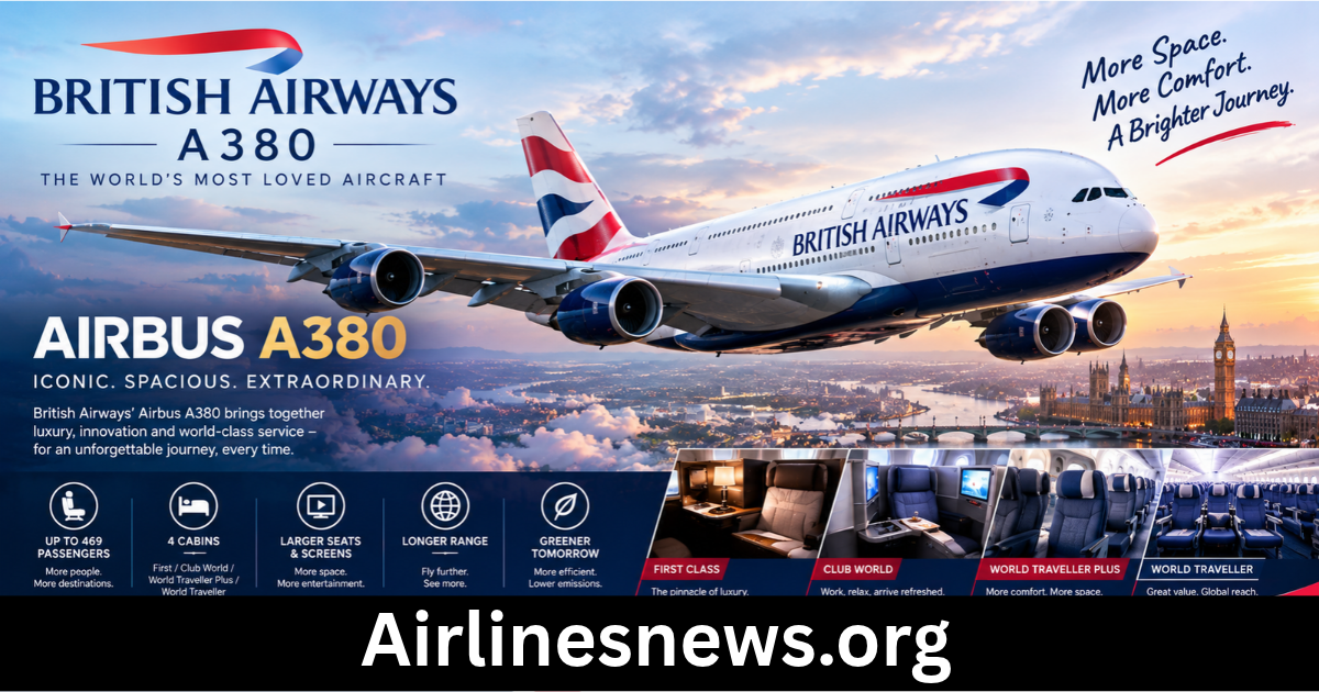 british airways a380
