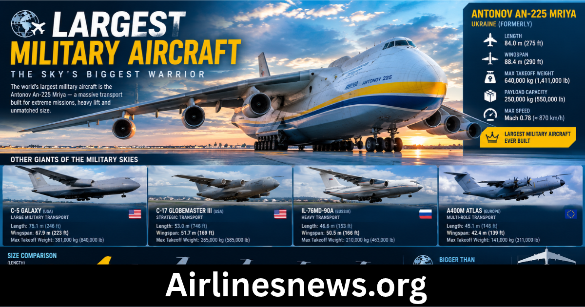 largest military aircraft