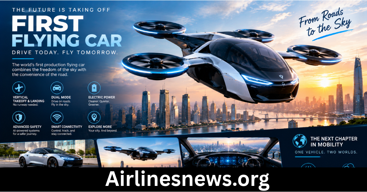 first flying car