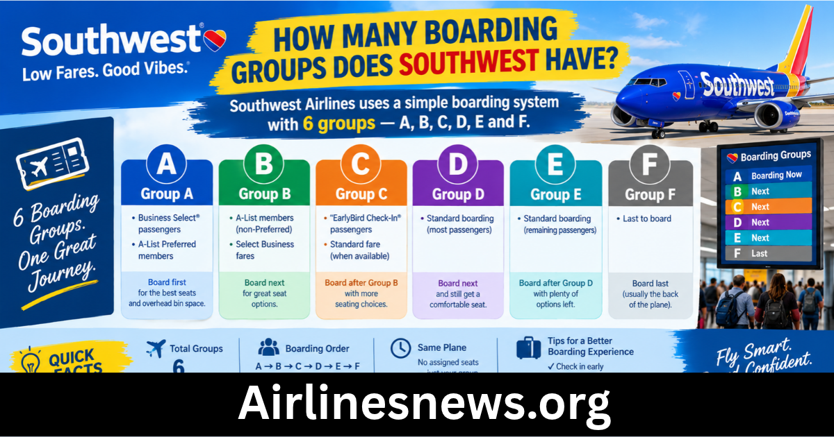 how many boarding groups does southwest have