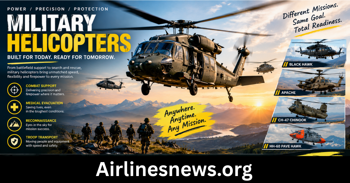 military helicopters